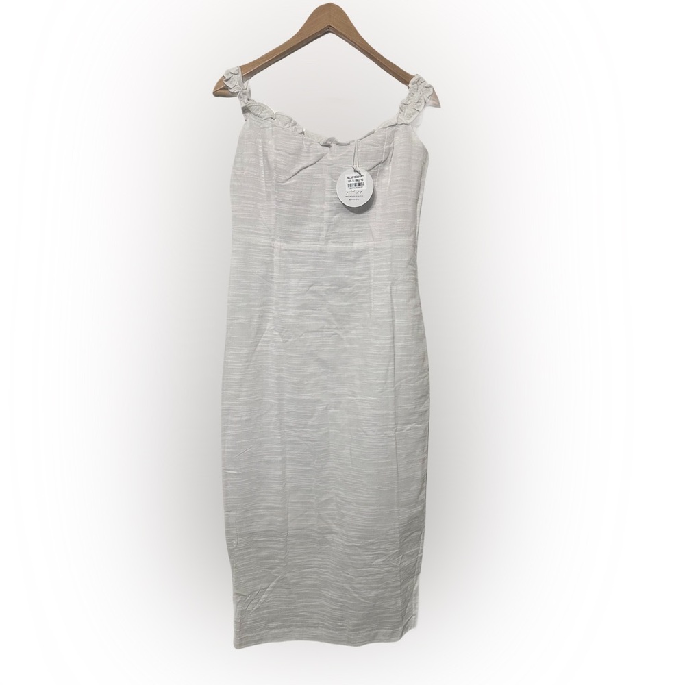 Petal and pup size 8 white off the shoulder dress